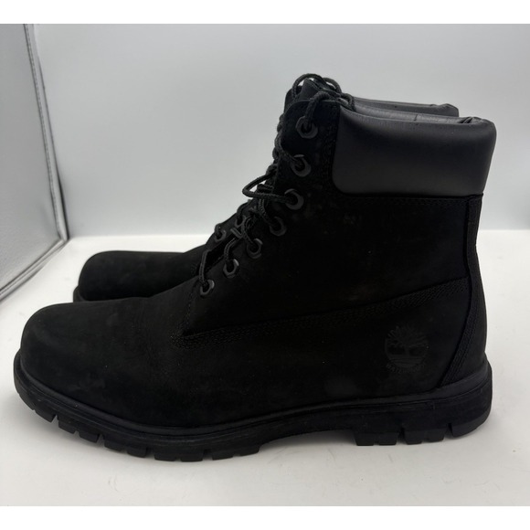 Timberland Mens 6" Lace Up Boots Black 10.5 - Picture 1 of 7